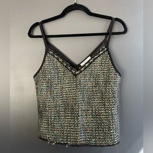 Zara Multicolor Sleeveless Top